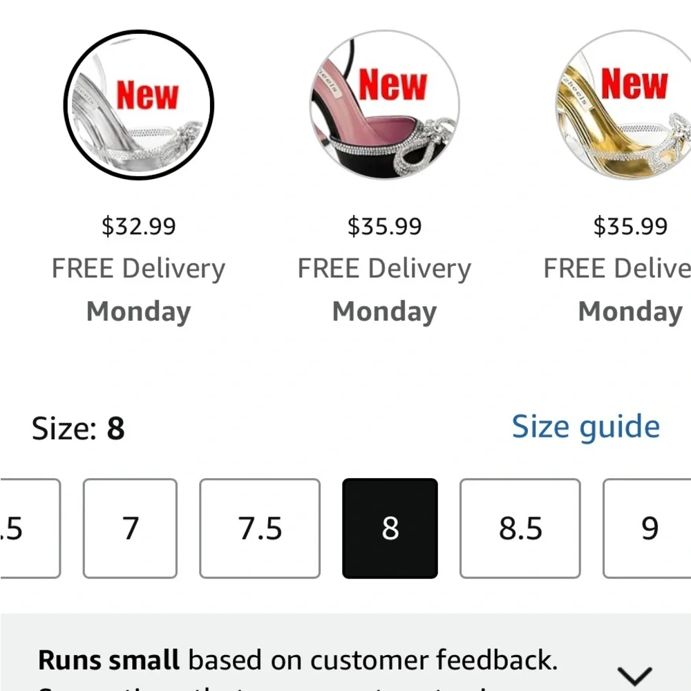 Silver Women's Shoes - Picture 10 of 10